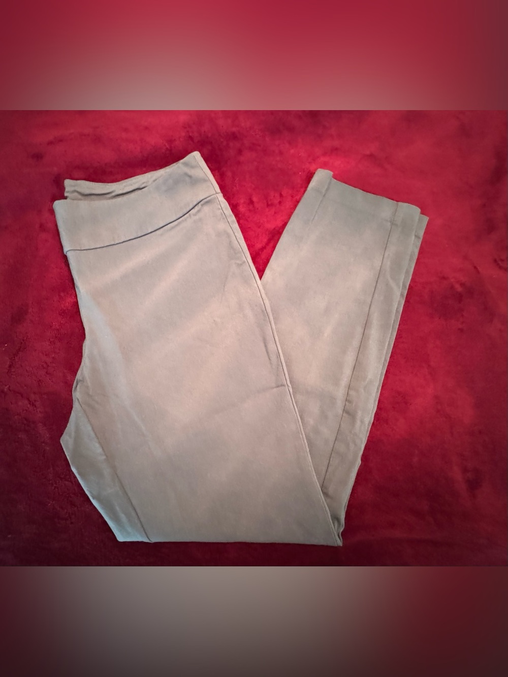 Alfani Gray Ponte Pull-On Leggings